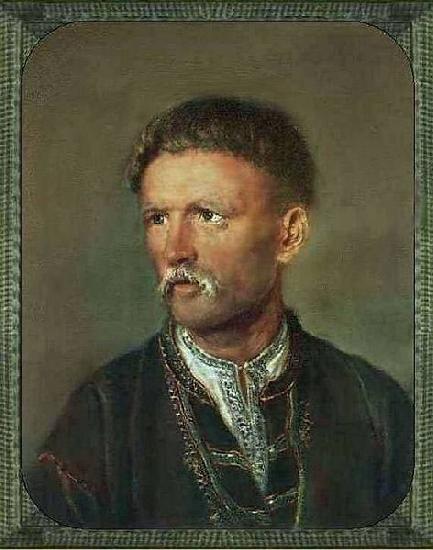Vasily Tropinin Ustym Karmeliuk, oil painting picture